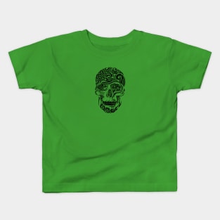 Swirly Skull Kids T-Shirt